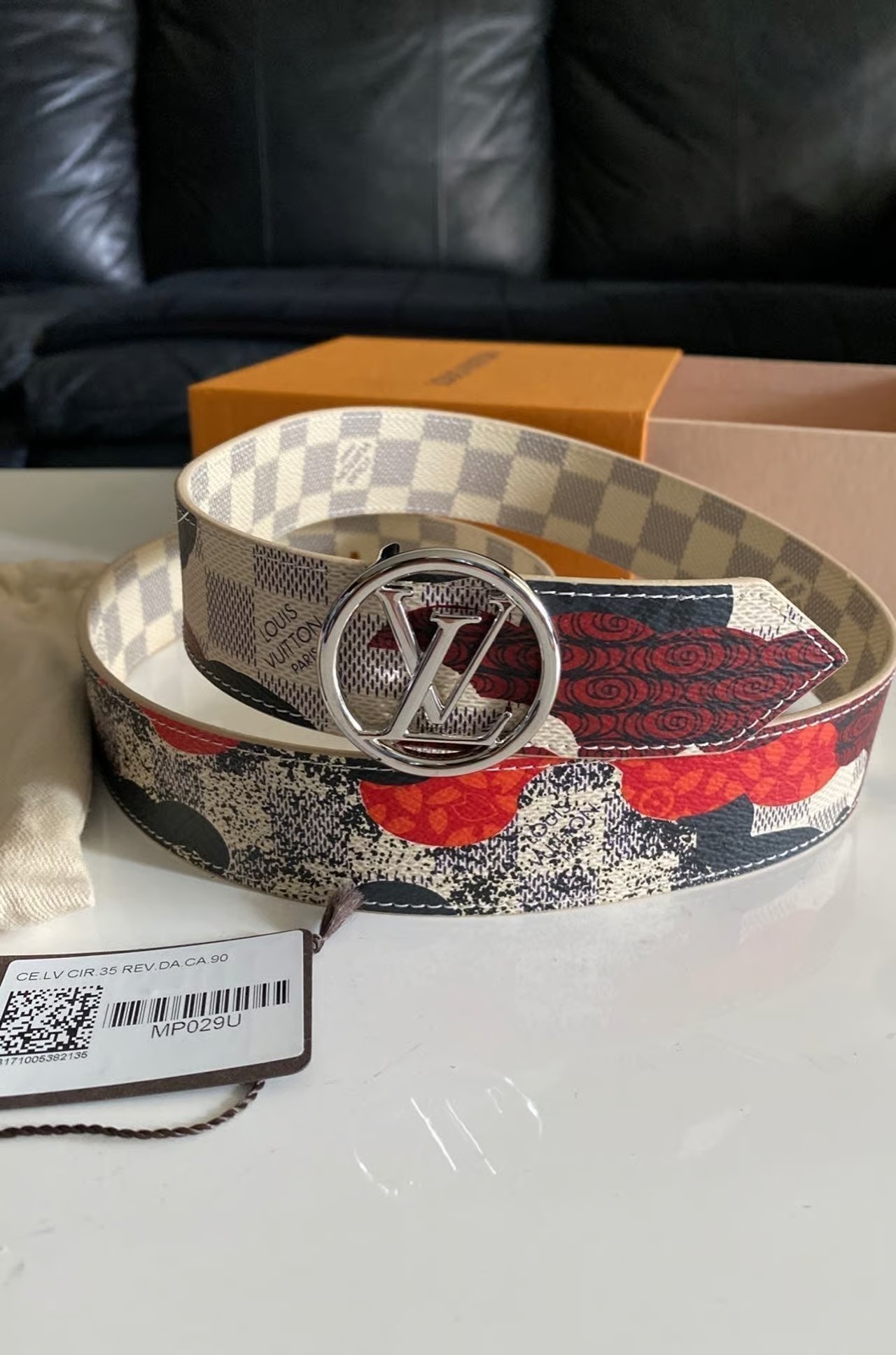 LOUIS VUITTON LIMITED KABUKI BELT